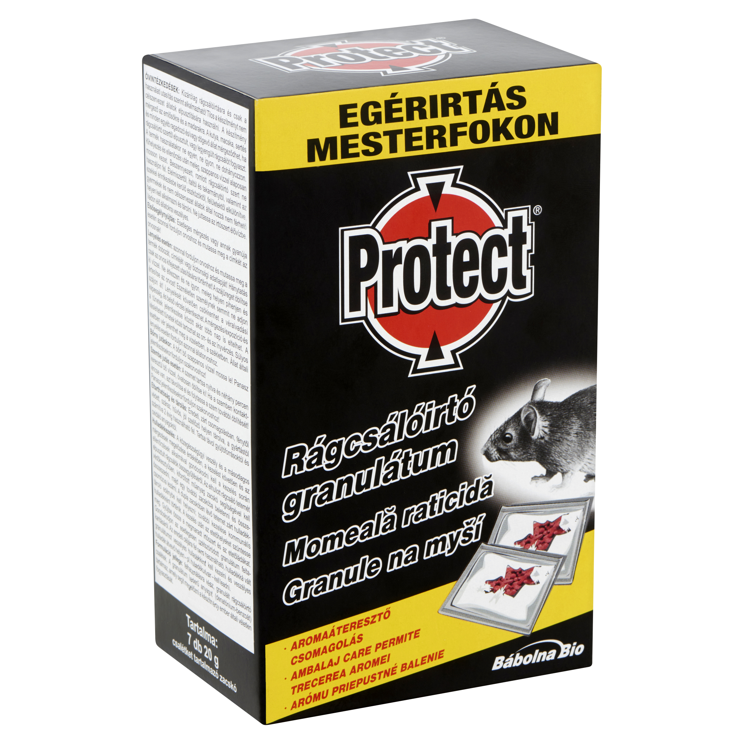 Protect rágcsálóirtó granulátum 140g